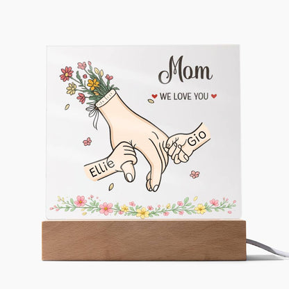 Personalized Mom Plaque