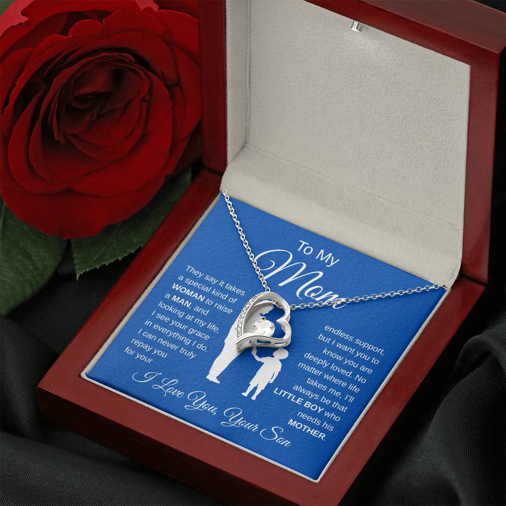Mom Gift Necklace with Message Card – A Keepsake She’ll Treasure