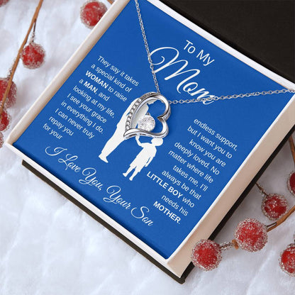 Mom Gift Necklace with Message Card – A Keepsake She’ll Treasure