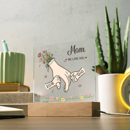 Personalized Mom Plaque