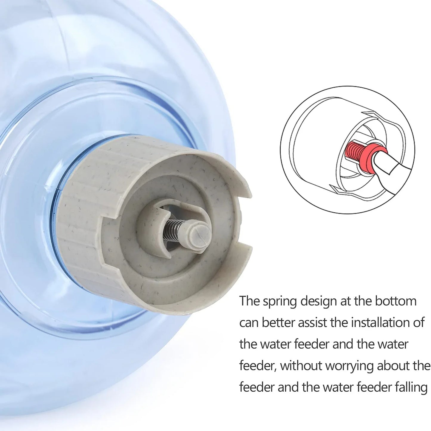 Automatic Water Dispenser Large Capacity Pet Feeder Small Dog