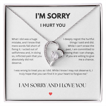 I’m Sorry & I Love You: A Heartfelt Symbol of Your Sincerest Apology