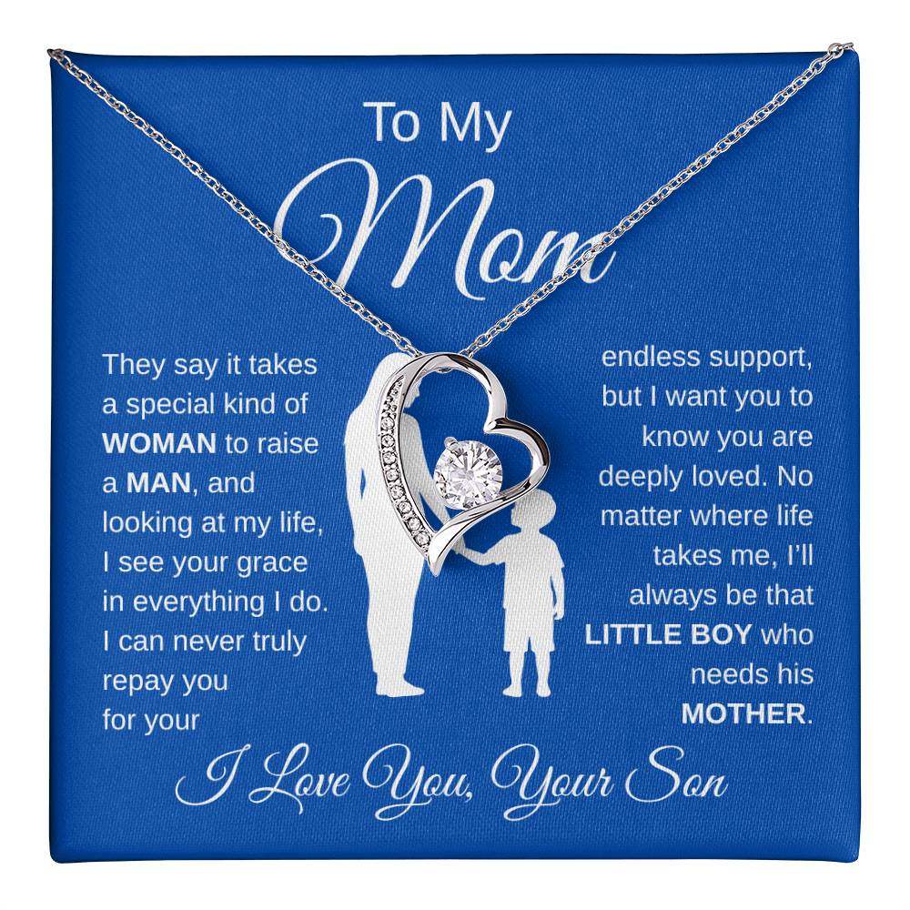 Mom Gift Necklace with Message Card – A Keepsake She’ll Treasure