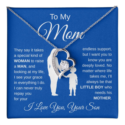 Mom Gift Necklace with Message Card – A Keepsake She’ll Treasure