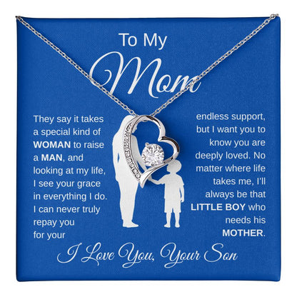 Mom Gift Necklace with Message Card – A Keepsake She’ll Treasure