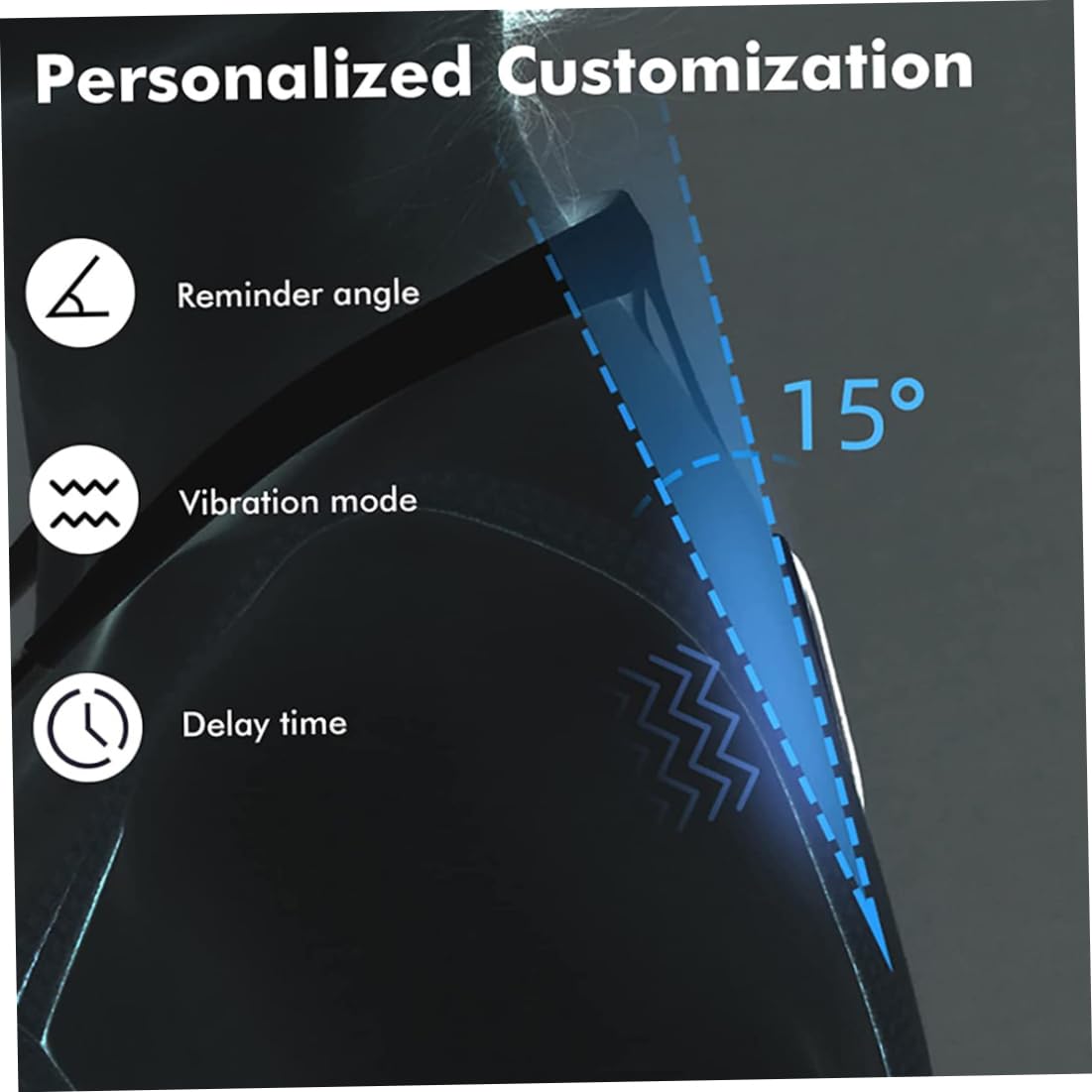 Vibe15™ Executive Posture Trainer Device